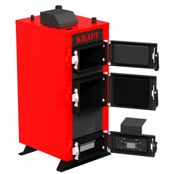 Твердопаливний котел Kraft E New 12 кВт