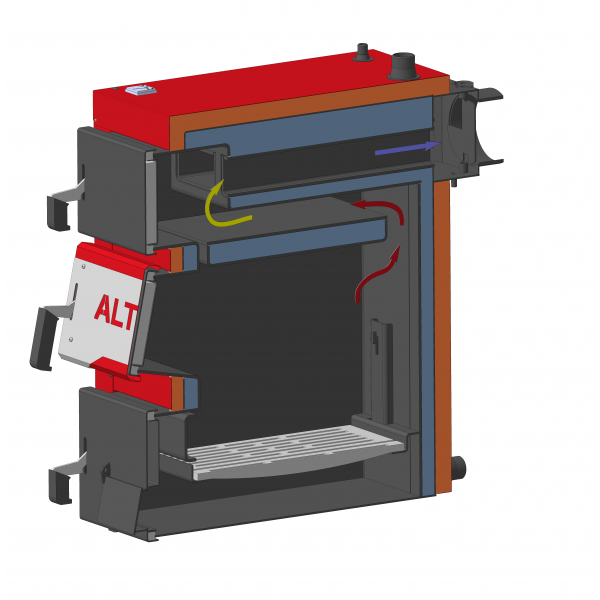 Котел тривалого горіння Altep Compact 25 кВт